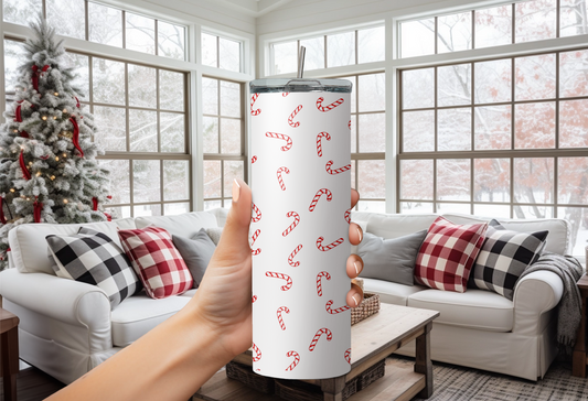 Candy Cane 20oz Tumbler