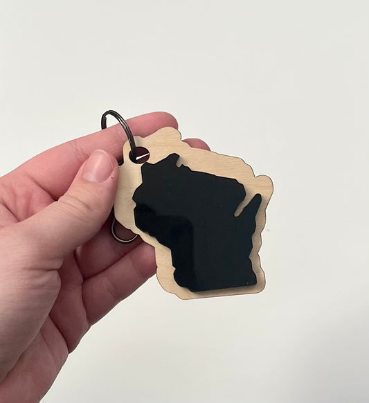 Wisconsin Keychain